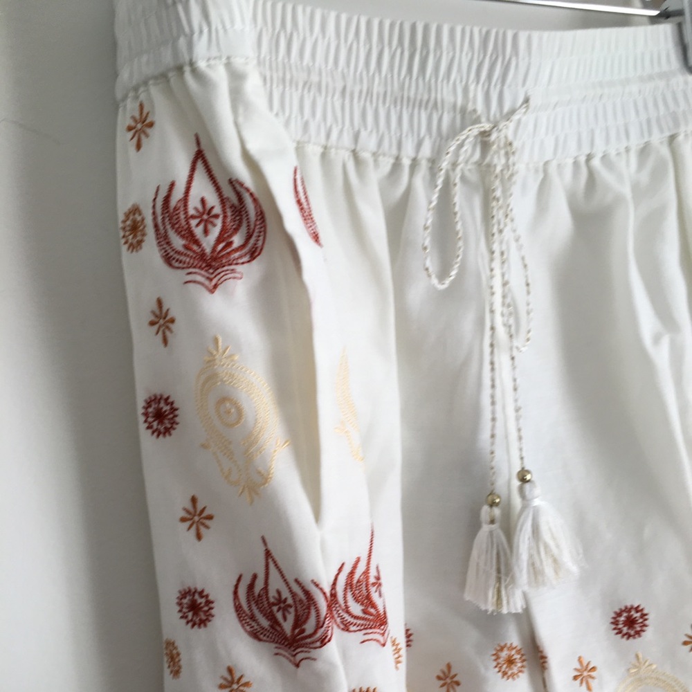 NWT Rachel Zoe Silk Stephanie Embroidered Short S - Picture 11 of 11